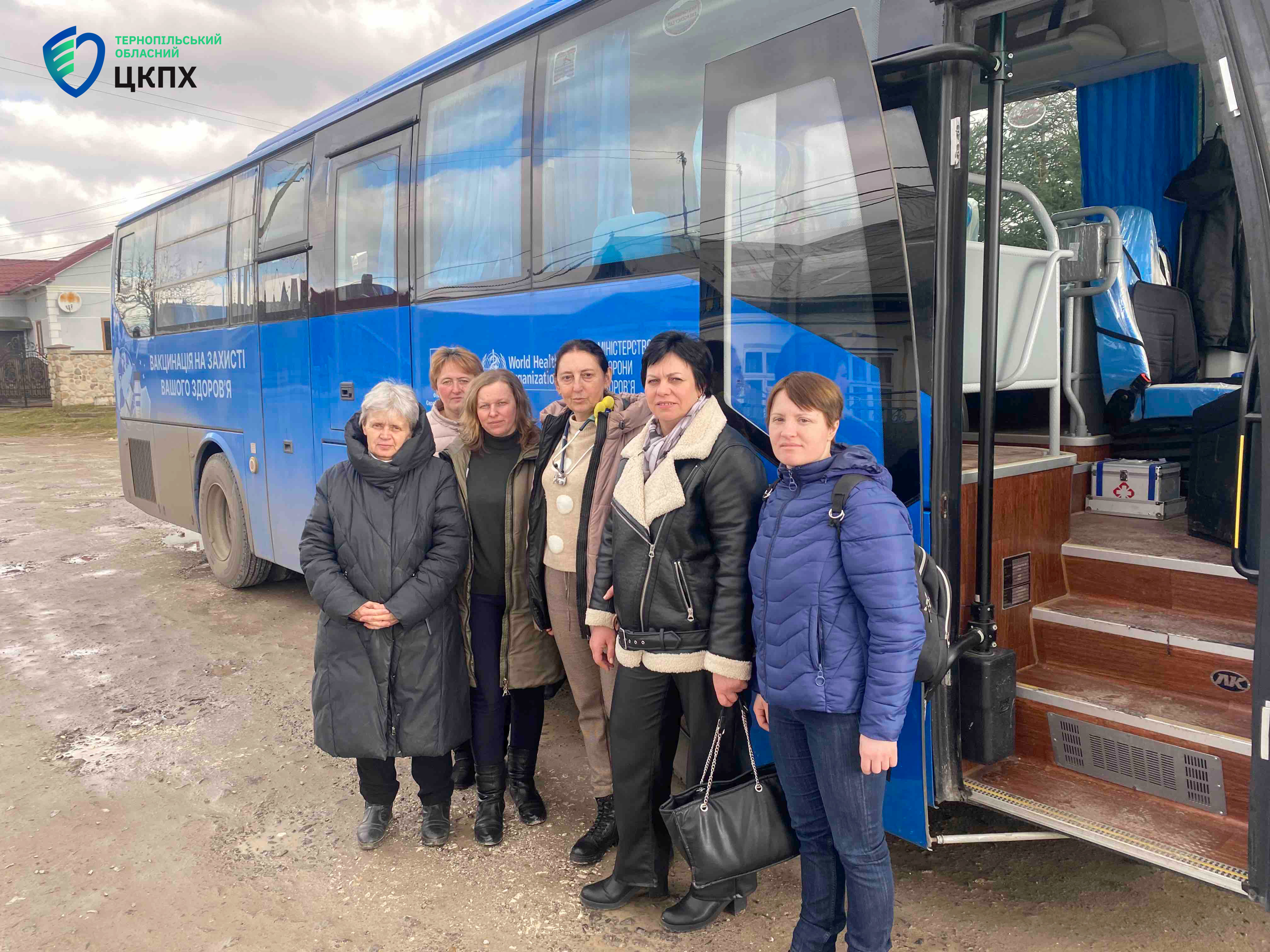 У Монастириській громаді працював вакцинальний автобус ДУ «Тернопільський ОЦКПХ МОЗ»