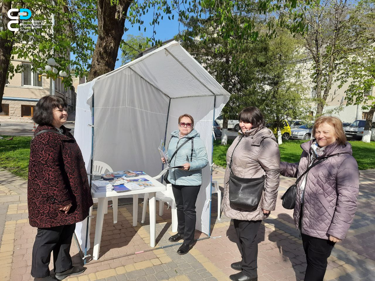 🛡 У Теребовлі працював вакцинальний автобус Центру контролю профілактики хвороб