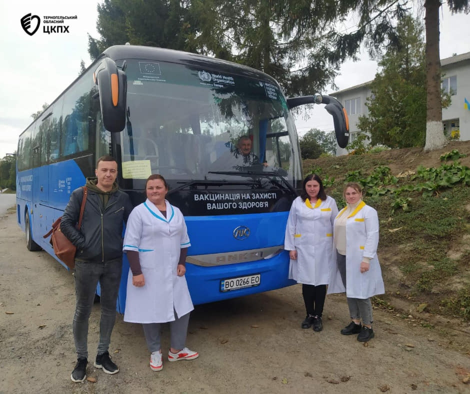 💉🚑 Вакцинальний автобус на Тернопільщині: забезпечення здоров'я та безпеки громади