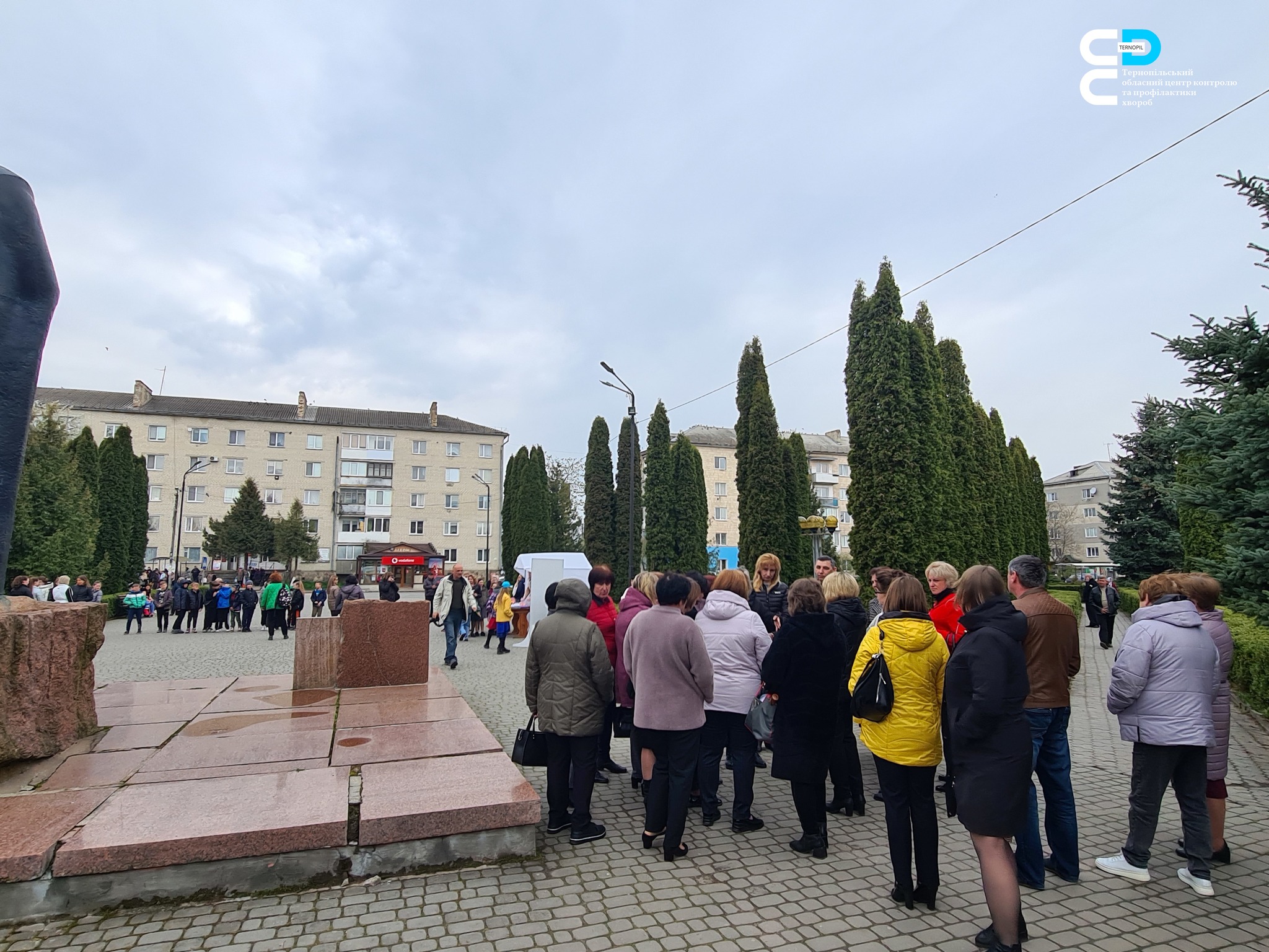 🛡 У Шумську пройшов «День здоров'я». Його організував обласний центр контролю та профілактики хвороб Міністерства охорони здоров'я