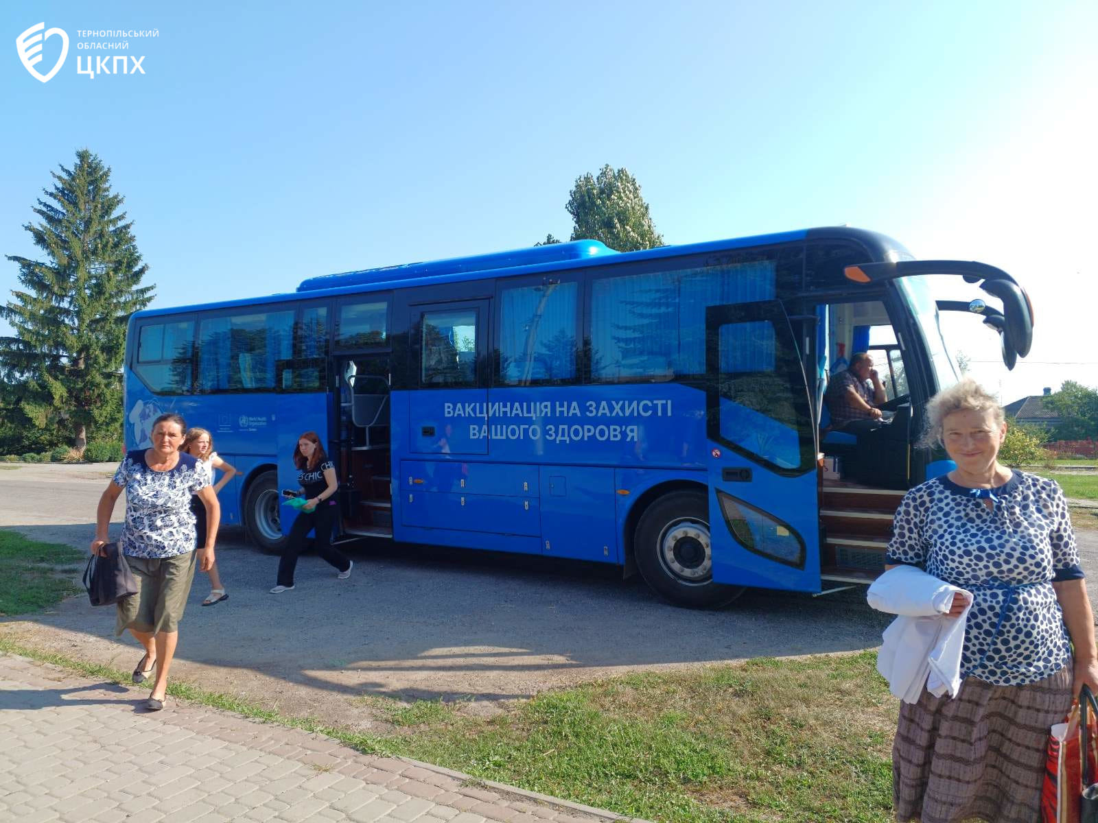 💉🚌 Вакцинальний автобус курсував на Теребовлянщині