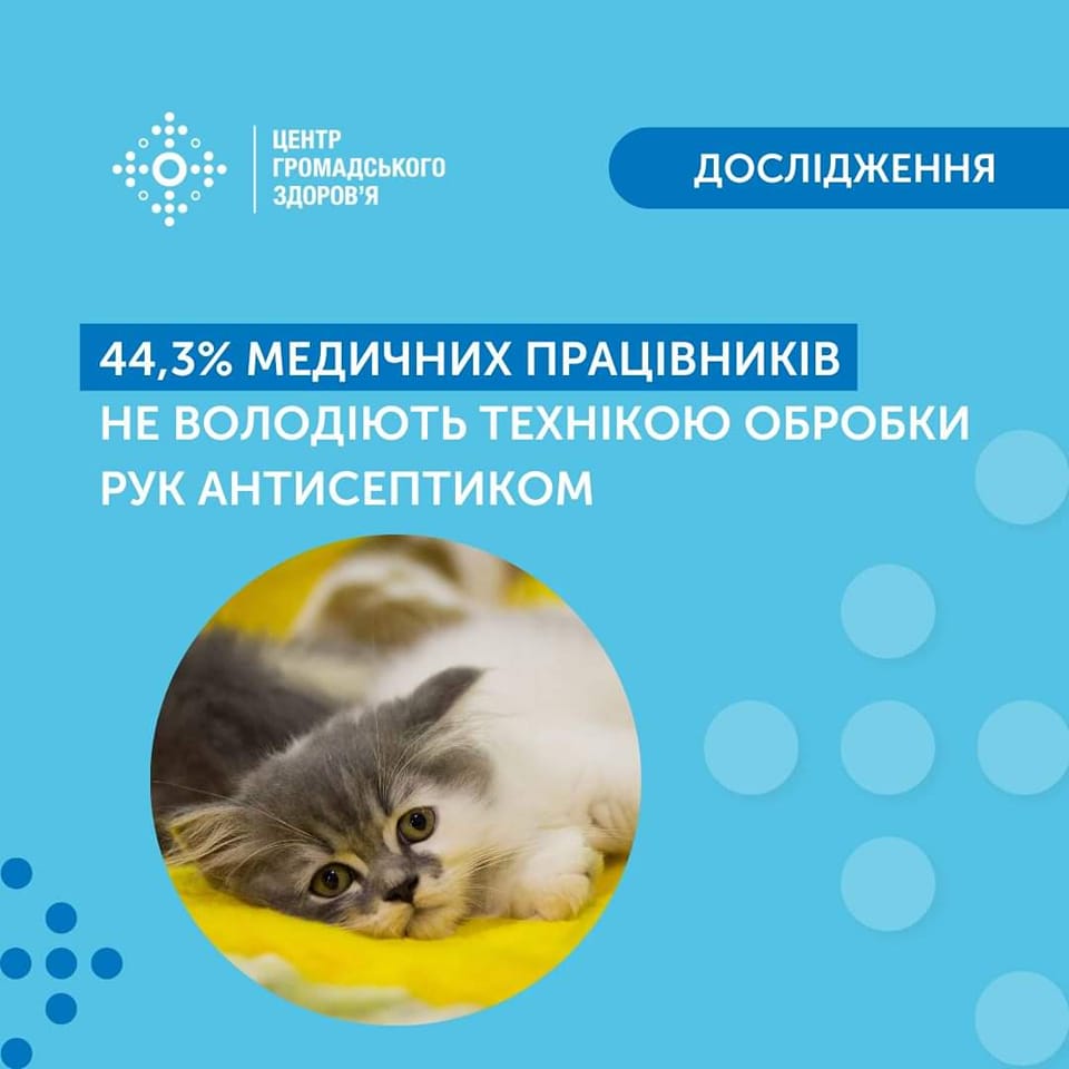 • Центр громадського здоров’я України підбив підсумки Всесвітнього дня гігієни рук 