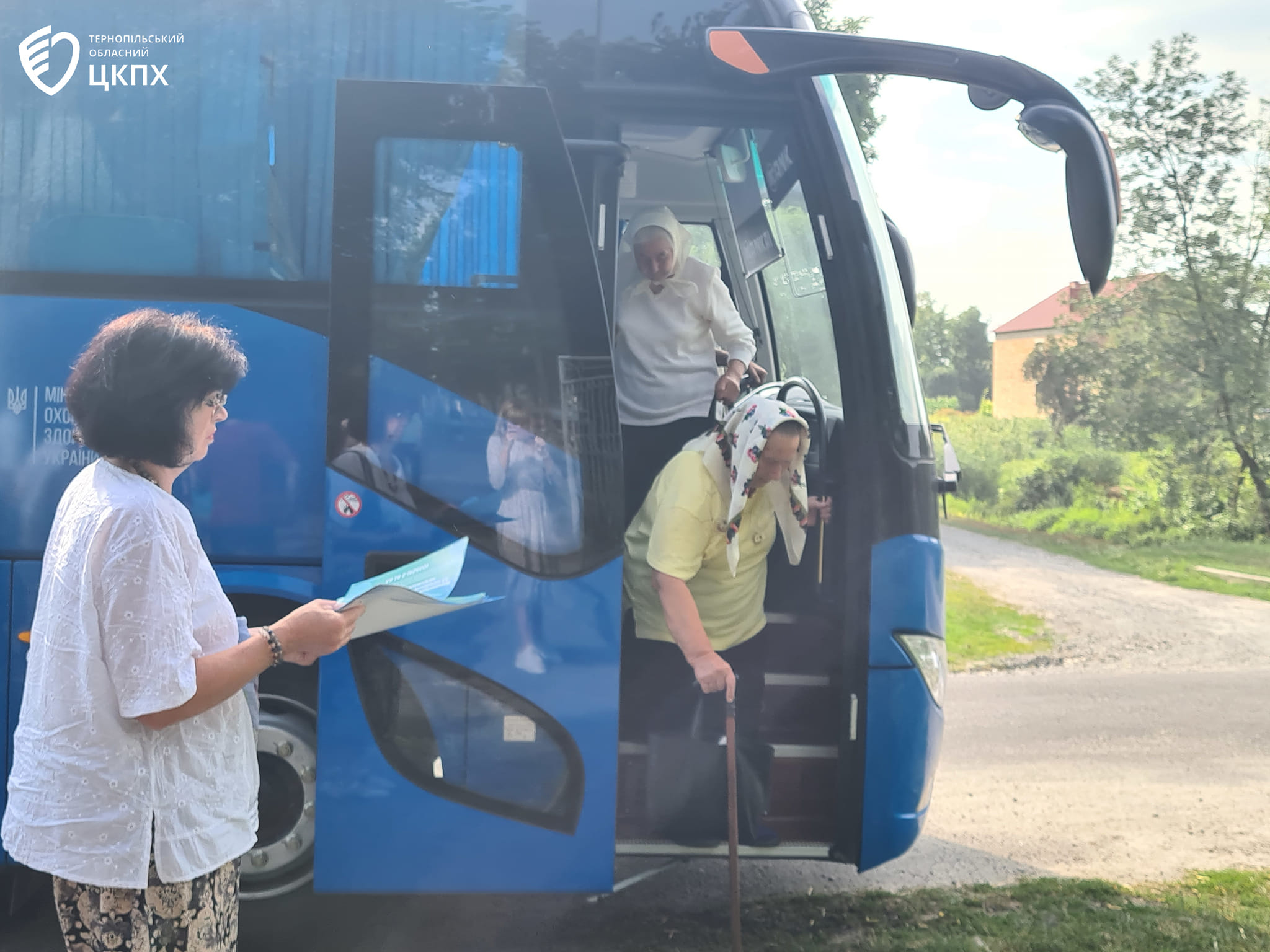 Вакцинальний автобус продовжив свою роботу в Тернопільському районі 