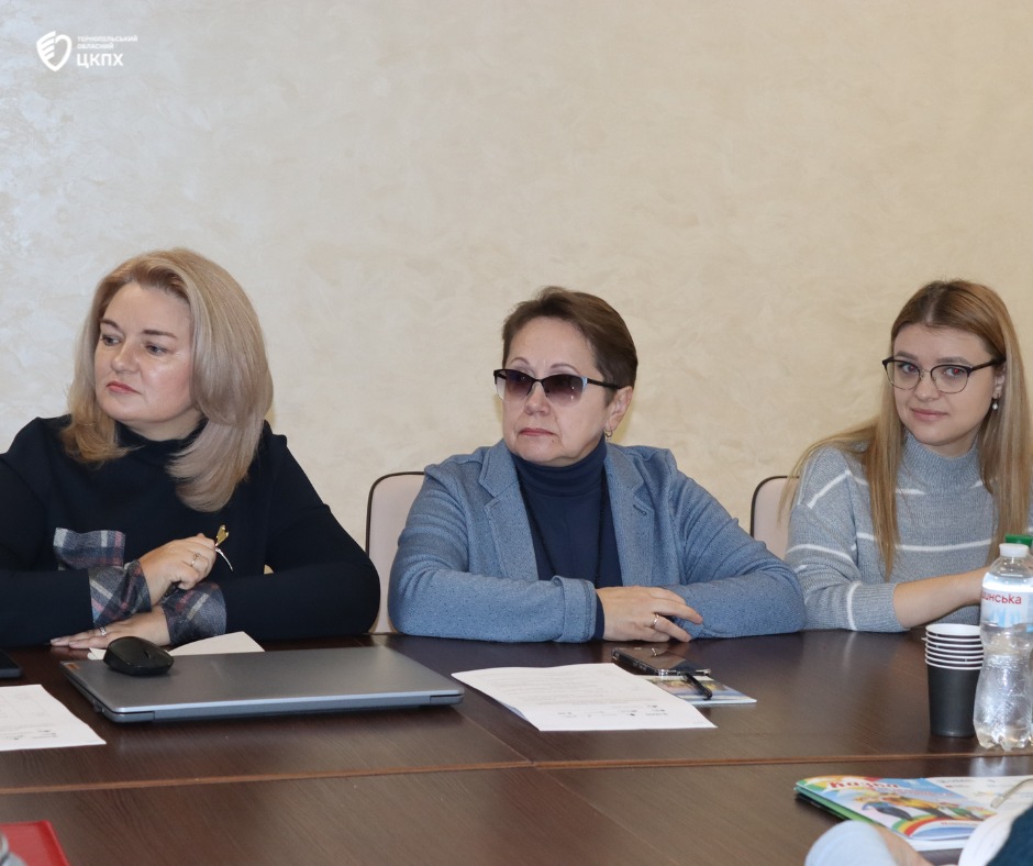 Зустріч фахівців ДУ «Тернопільський ОЦКПХ МОЗ» у Великогаївській громаді в рамках реалізації проєкту USAID Розбудова стійкої системи громадського здоров’я 