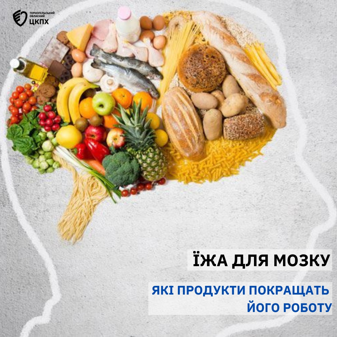 Їжа для мозку. Які продукти покращать його роботу?