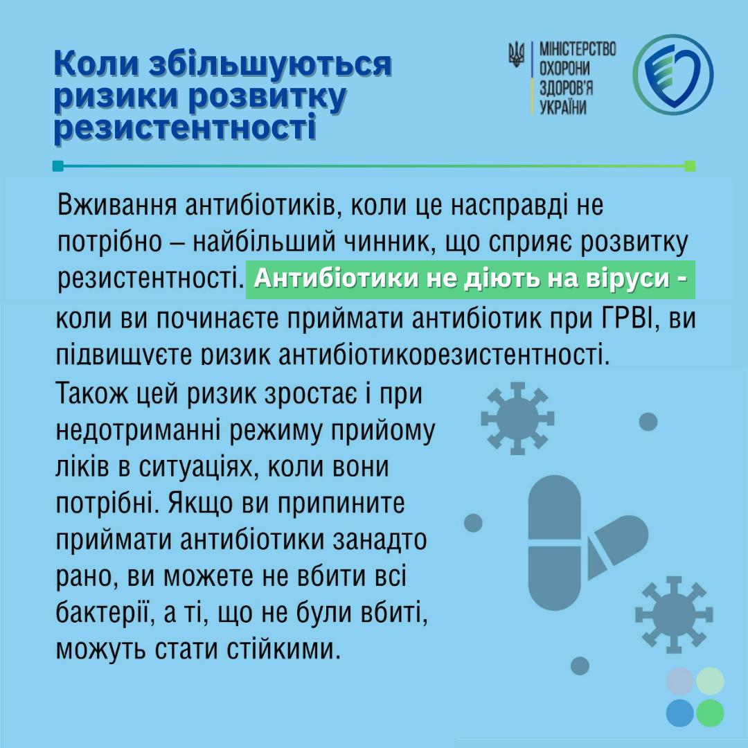 🔵 Чим небезпечна стійкість до антибіотиків і як її уникнути