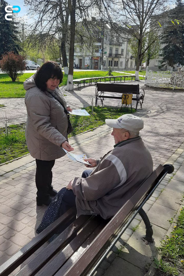 🛡 У Теребовлі працював вакцинальний автобус Центру контролю профілактики хвороб