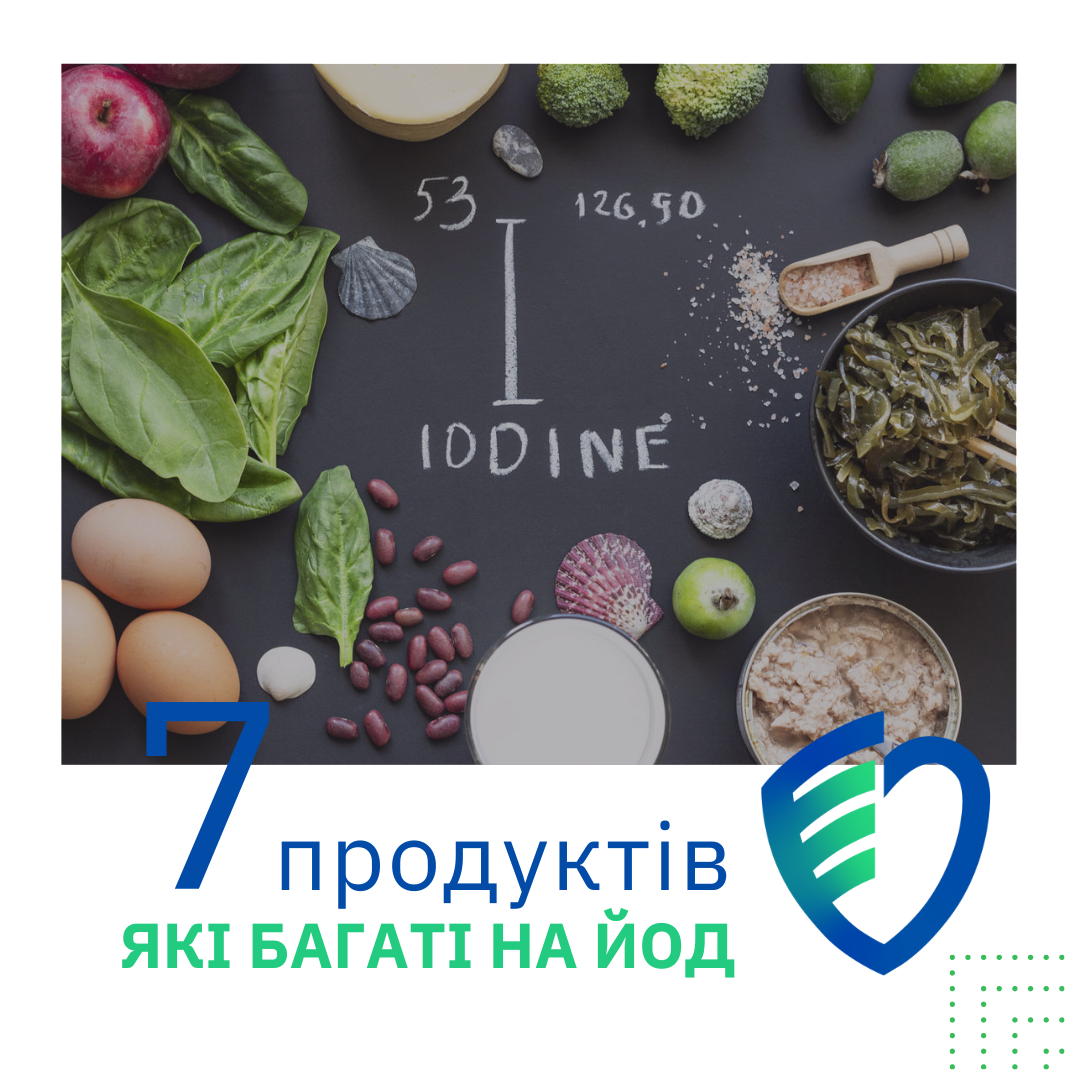 Продукти, які багаті на йод